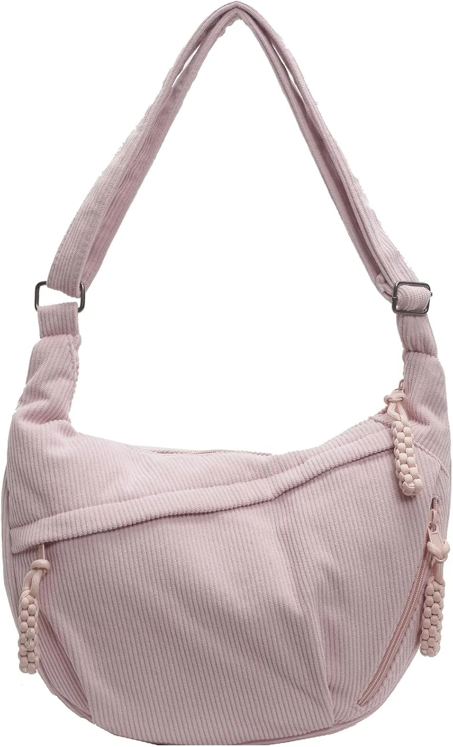 Corduroy Tote Bag for Women,Hobo Crossbody Bags for Women Unisex Shoulder Bag Cross Body Purses and Handbags