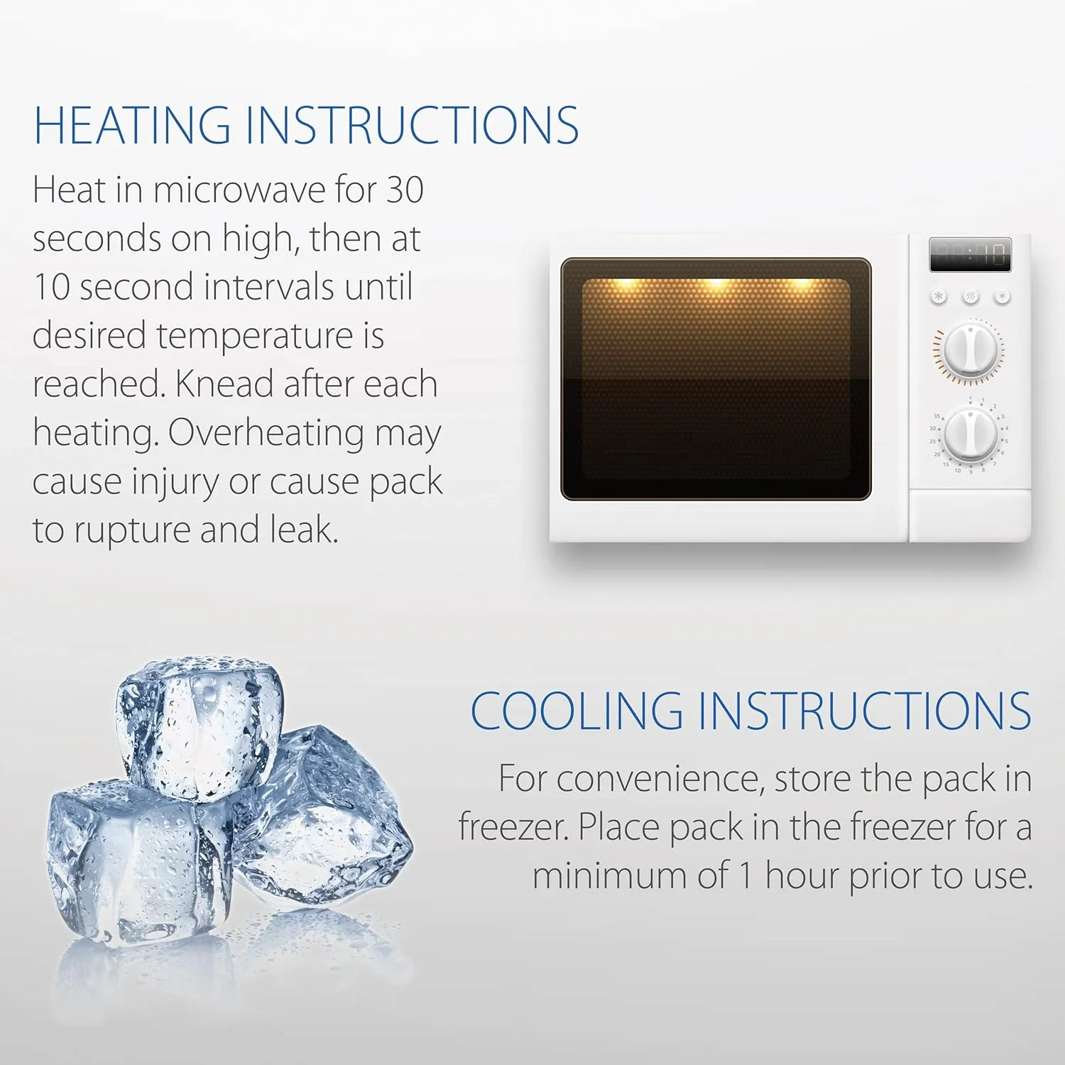 Core Products Soft Comfort CorPak, No Frost Hot and Cold Therapy Pack - 6" x 10", Made in The USA