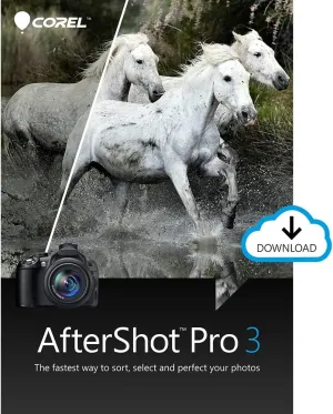 Corel AfterShot Pro 3 | RAW Photo Editing Software [PC Download]
