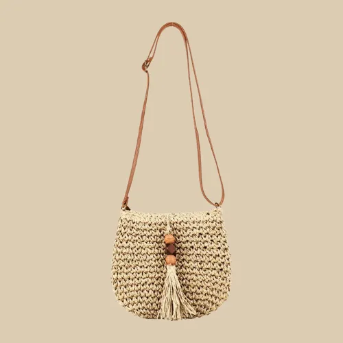 Crochet Crossbody Mini Bag