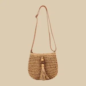 Crochet Crossbody Mini Bag