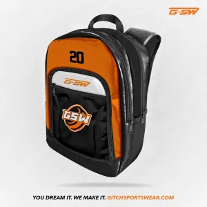 Custom Vinyl Embroidered Backpack