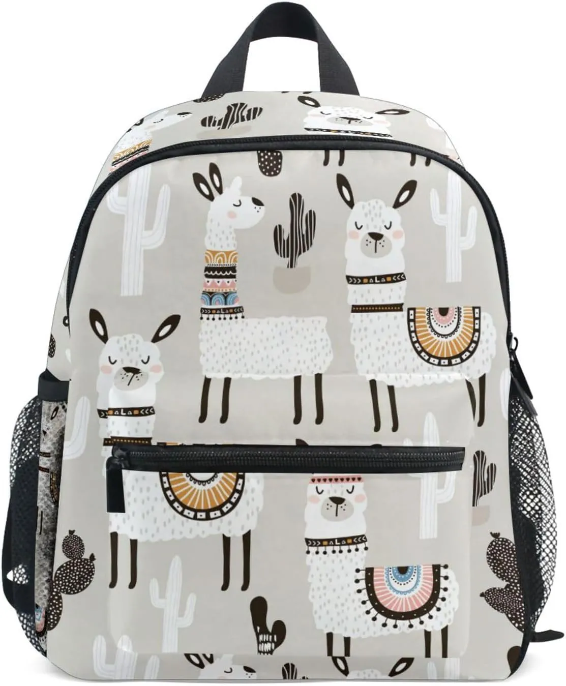 Cute Kids Back Pack Cute Llama Todder Backpack Lightweight Preschool Kindergarten Book Bag Practical and Durable Daycare Bag for Travel,Toys