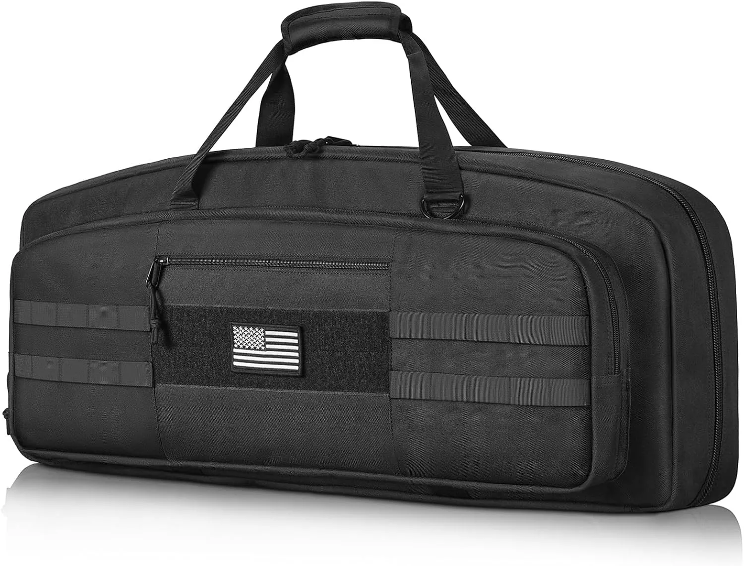 CVLIFE 30" 36" Soft Rifle Case Tactical Double Long Gun Bag, Rifle Bag Gun Case with Lockable Zipper and Adjustable Shoulder Strap for Outdoor Hunting Shooting Range