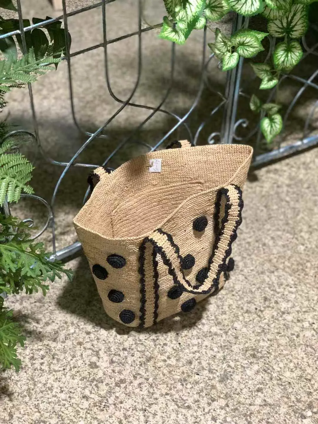 Dain Raffia Bag