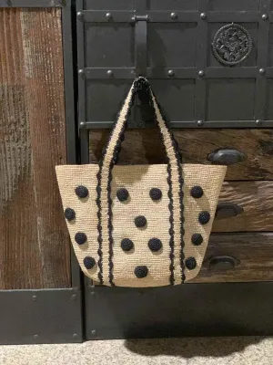 Dain Raffia Bag