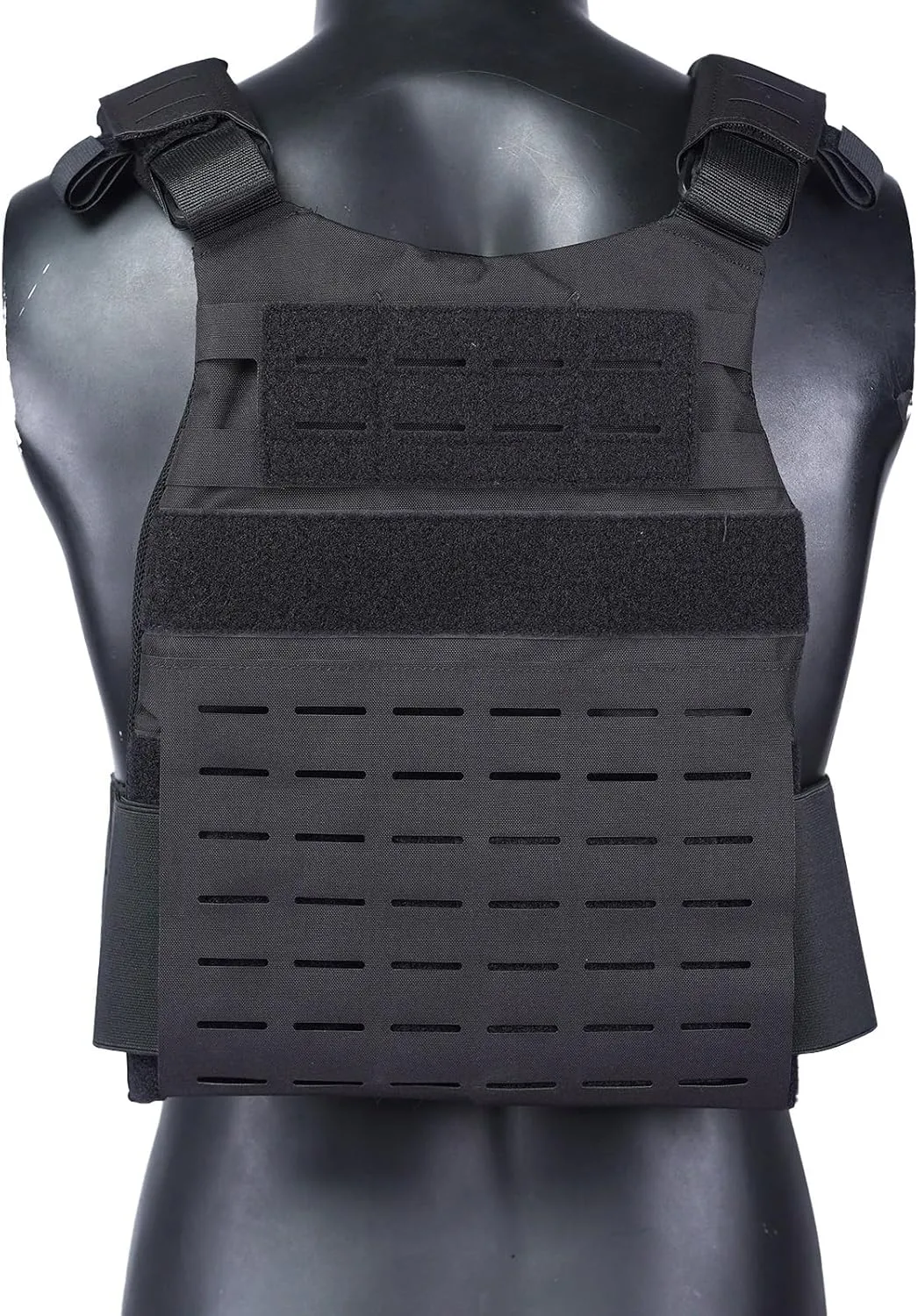 DMGEAR Plate Carrier Tactical Vest - Quick Release 500D Nylon Airsoft Vest, Laser-Cutting Modular Lightweight Vest