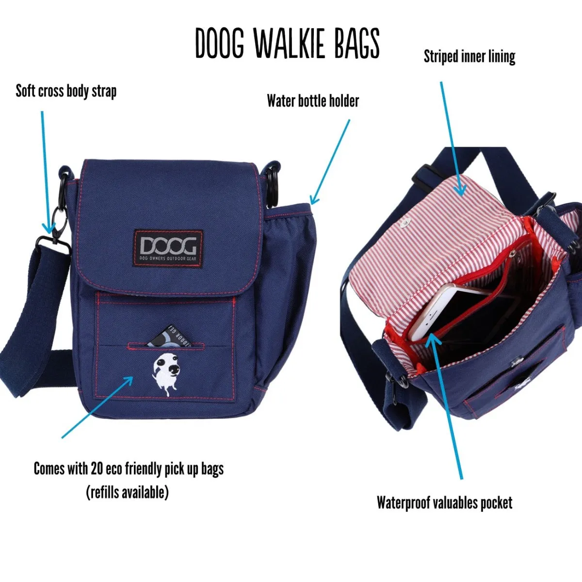 DOOG Walkie Bag - Black