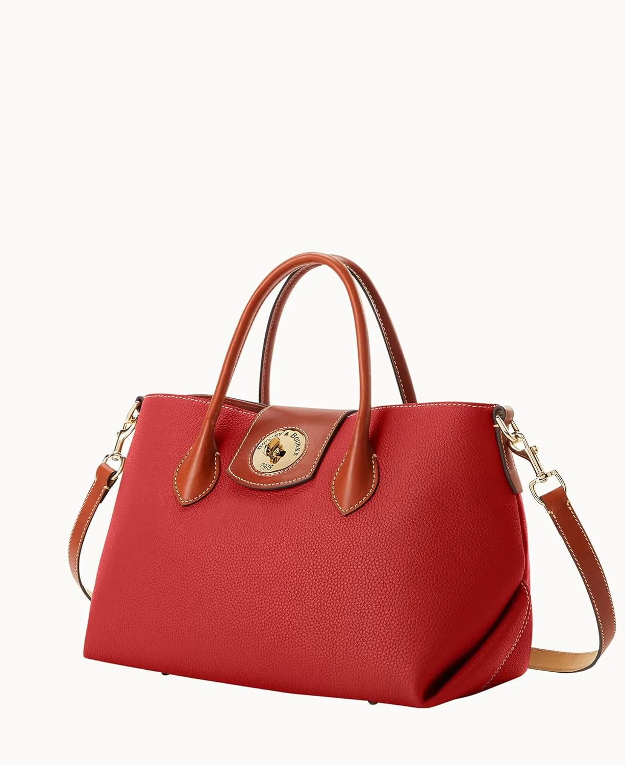 Dooney & Bourke Handbag, Pebble Turnlock Handle Tote 30
