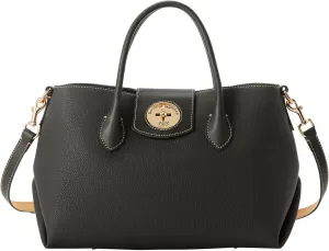 Dooney & Bourke Handbag, Pebble Turnlock Handle Tote 30