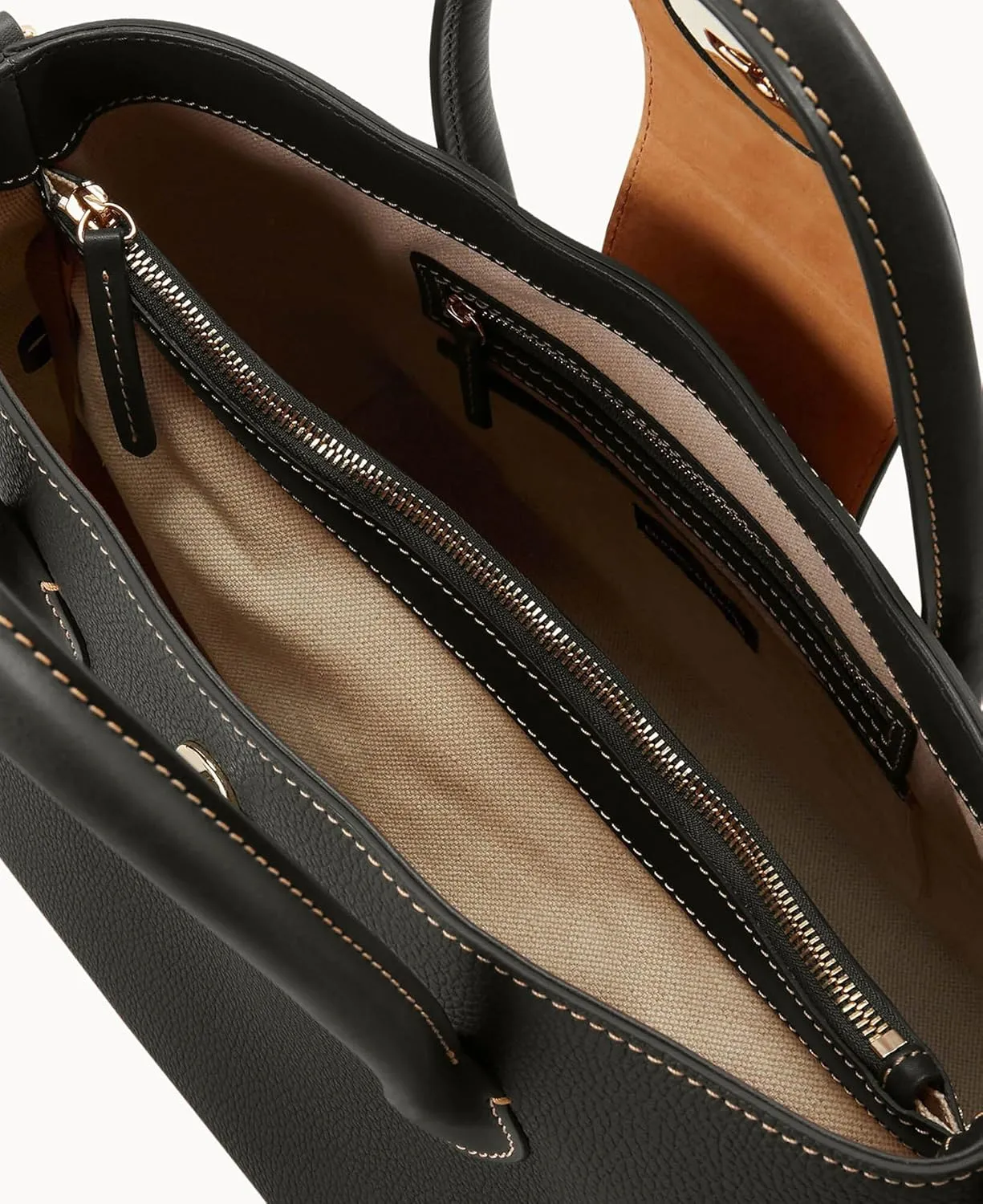 Dooney & Bourke Handbag, Pebble Turnlock Handle Tote 30