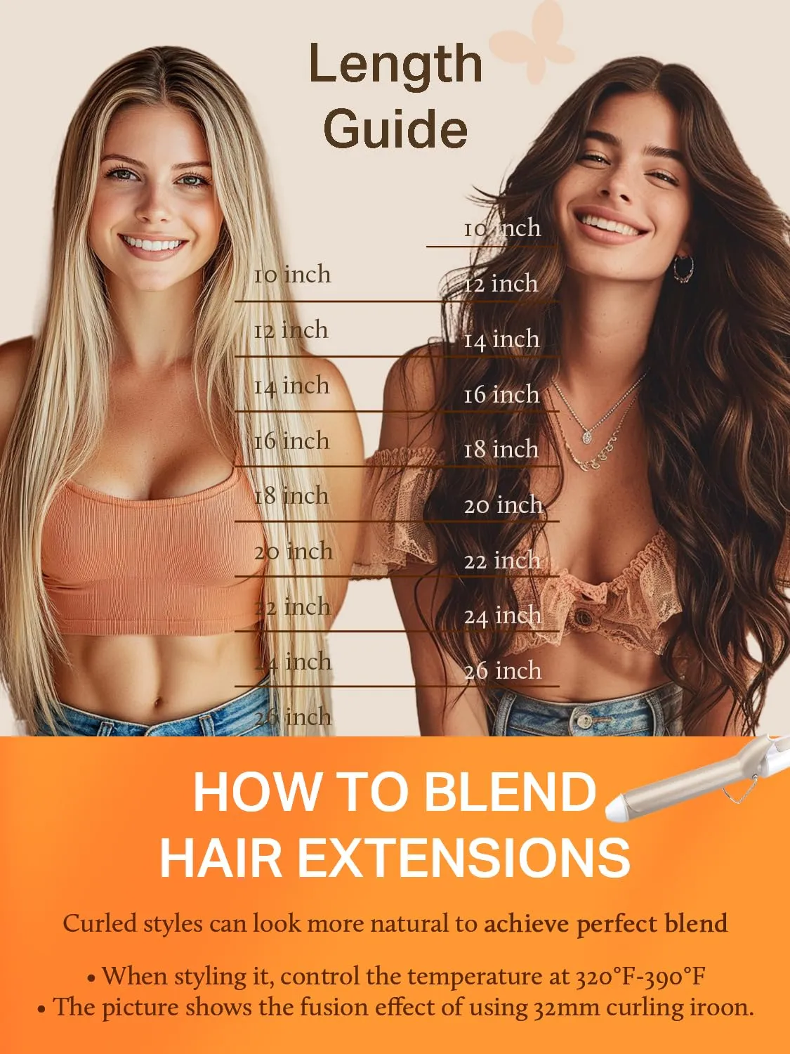 DOORES Human Hair Extensions Tape in, Light Brown to Golden Platinum Blonde 22 Inch 30g 10pcs, Tape in Hair Extensions Real Human Hair Extensions Straight Long Straight