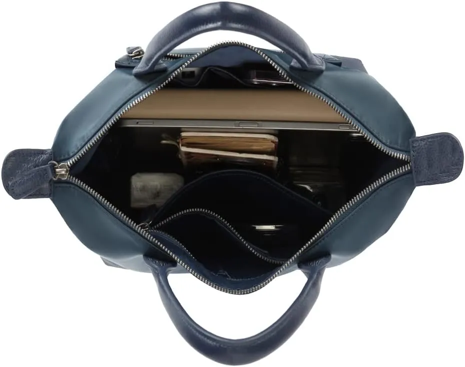 DORIS&JACKY Tote Bag For Women Large Lightweight Designer Leather Nylon Work Shoulder Bag And Foldable Travel Purse