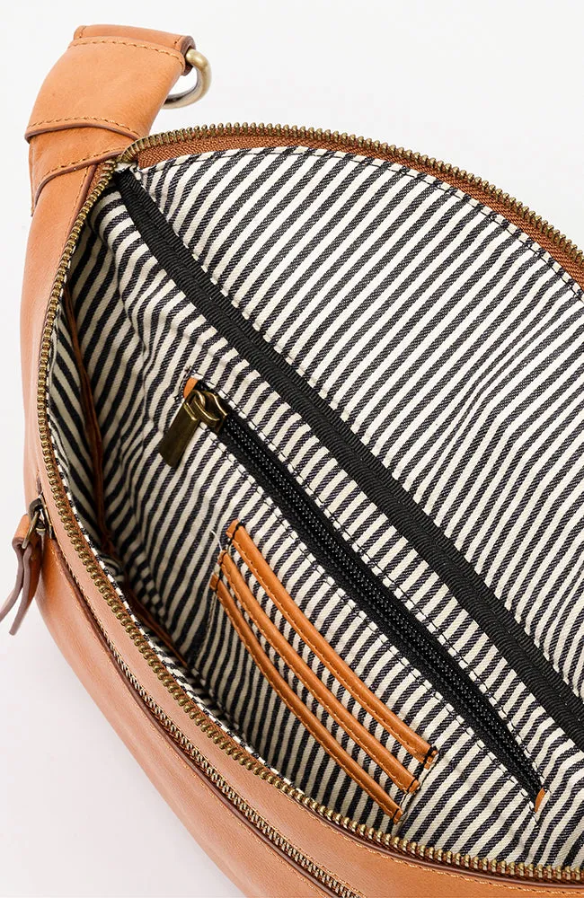 Drew Bum Bag Oak Soft Grain Leather bag