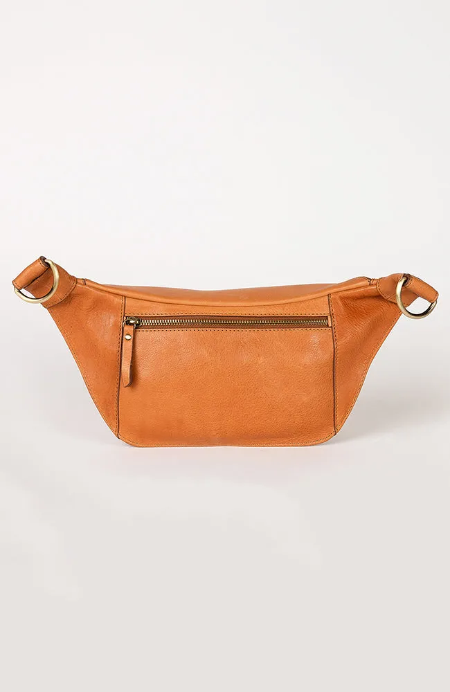 Drew Bum Bag Oak Soft Grain Leather bag