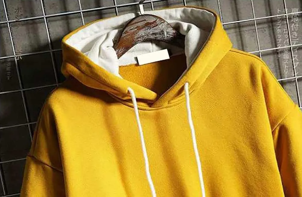 DUDHUH Mens Hoodie Fashion Pullover Letter Print Tracksuit Techwear Casual Coat Hip-Hop Sweatshirt