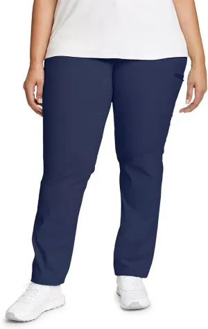 Eddie Bauer Women’s Rainier Hiking Pants, Durable, Comfortable, Water Repellent, Phone Pocket, UPF 50  Protection