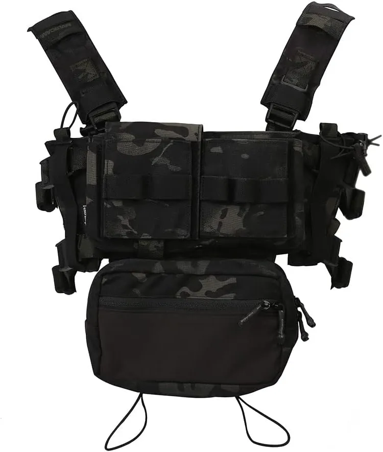 emersongear tac Micro Fight Chissis MK3 Modular Vest for Airsoft Paintball Cosplay