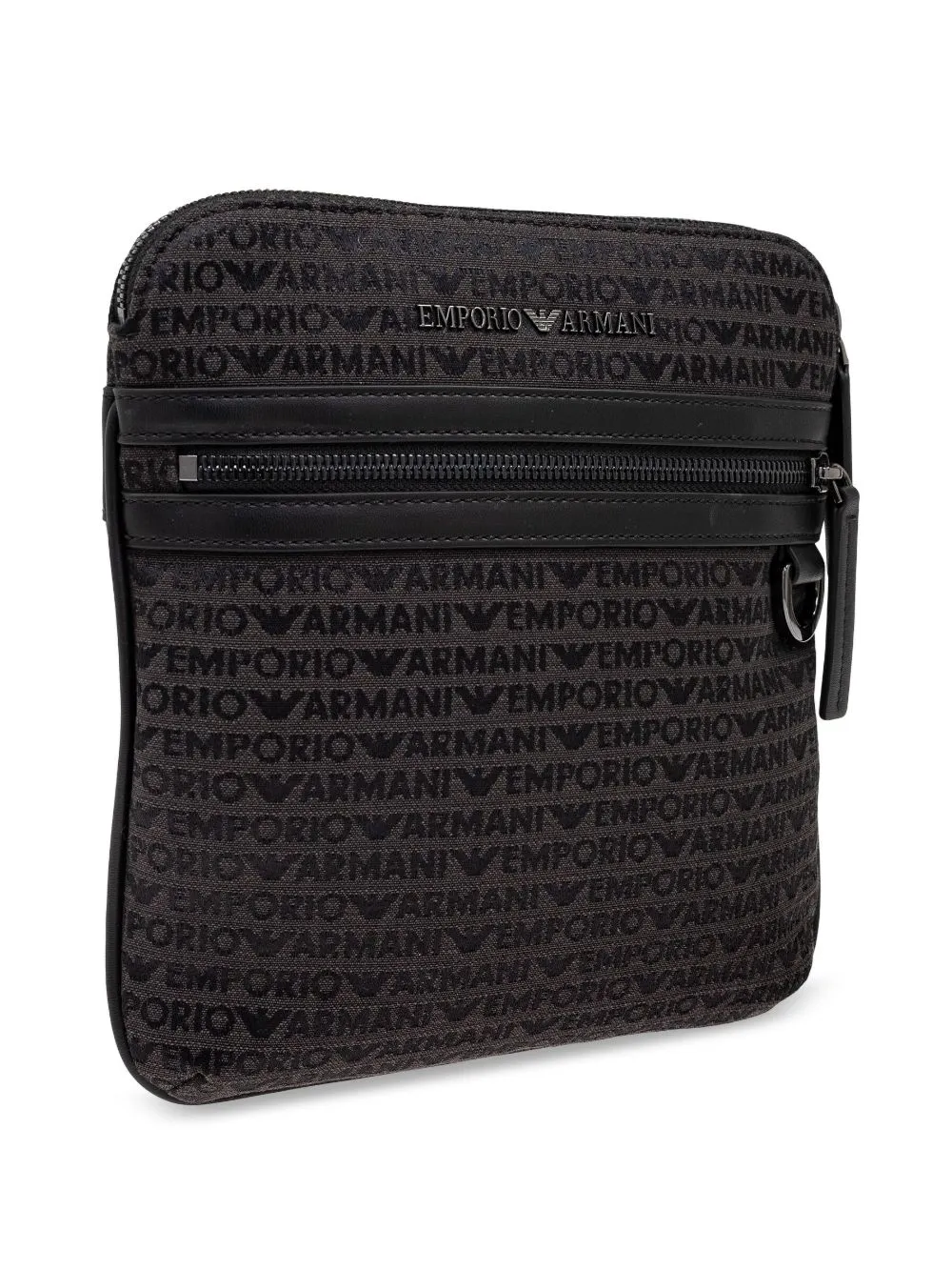 Emporio Armani Allover Logo Crossbody Bag