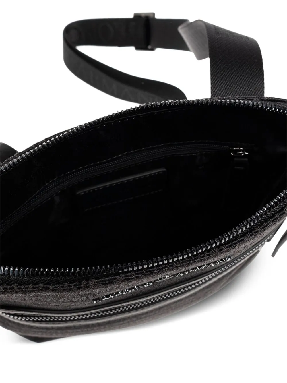 Emporio Armani Allover Logo Crossbody Bag