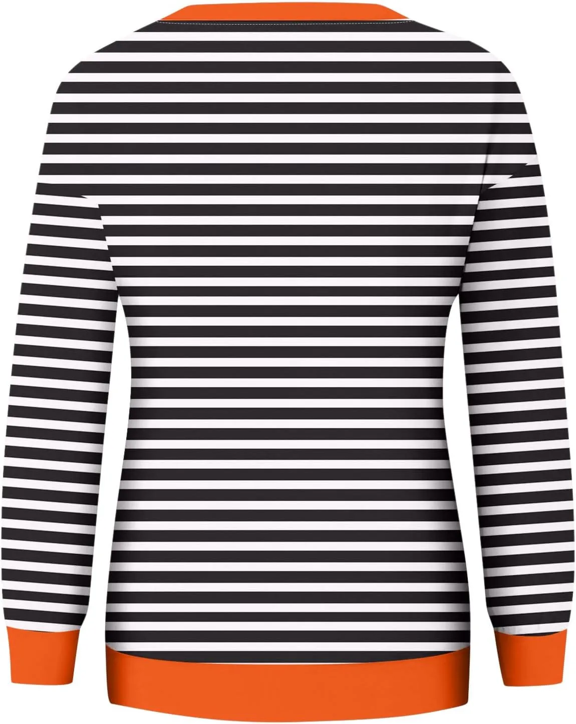 Fall Sweatshirts for Women Fashion 2024 Oversized Crewneck Striped Long Sleeve Shirts Hoodies Preppy Top Y2K Outfits