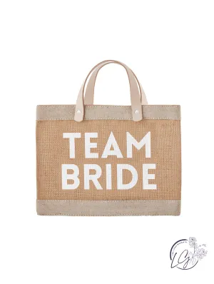 Farmer's Market Mini Tote - Team Bride