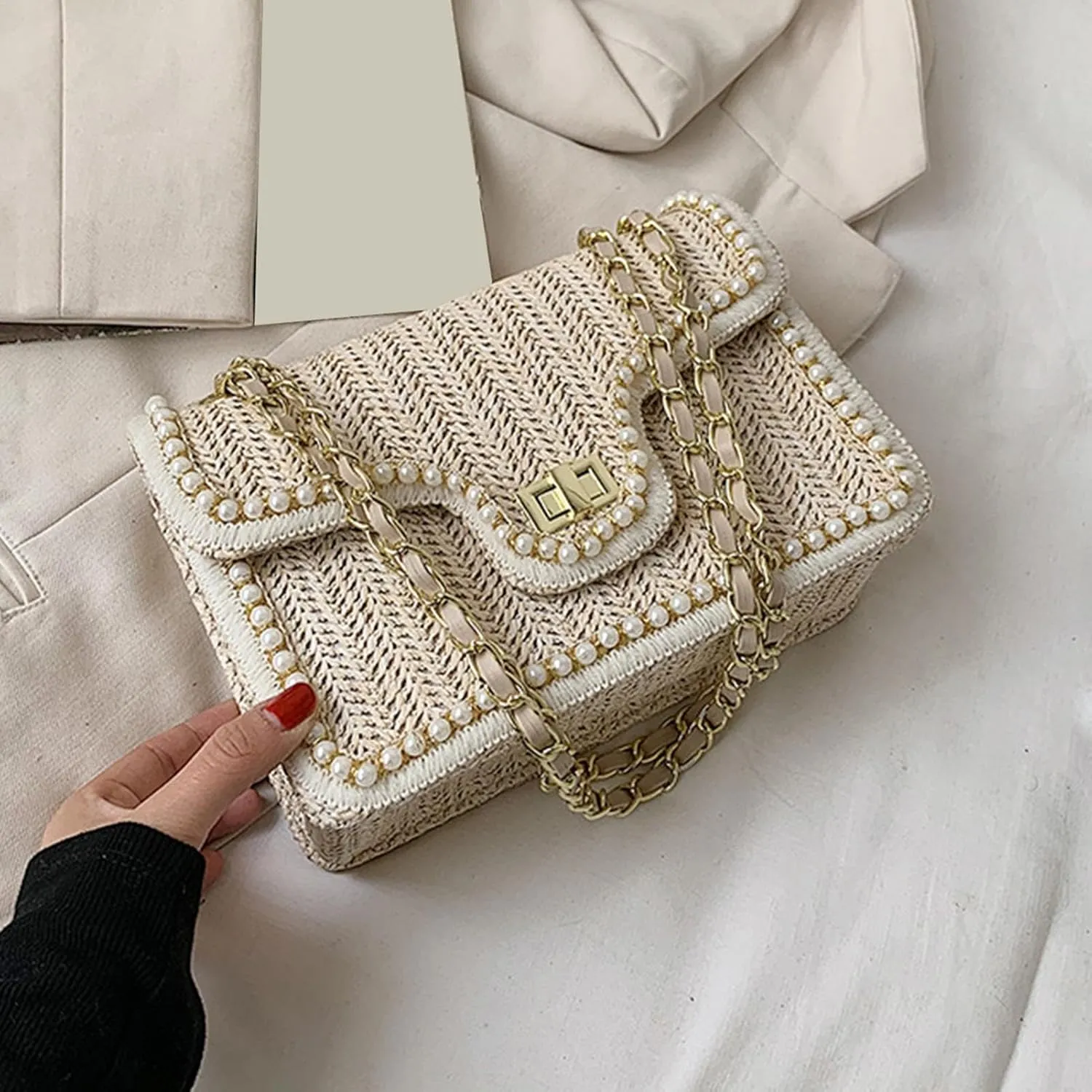 Fashion Shoulder Bag - Cases for Women, Trendy Vegan Handbags | Adjustable Guitar Strap Joint Bucket, Deltoid Sacks Matrons,