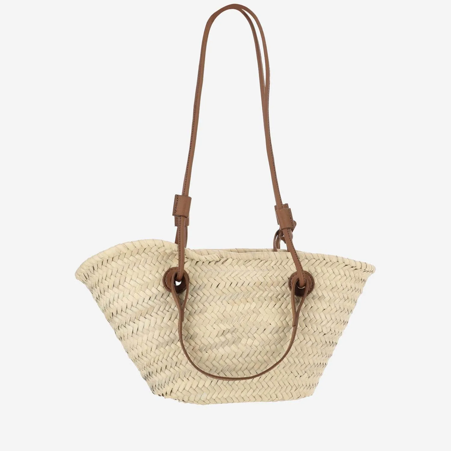 Filippo Catarzi Straw Bag With Logo