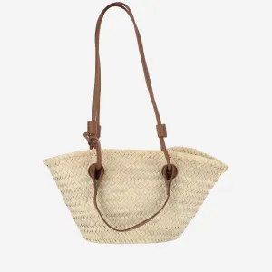 Filippo Catarzi Straw Bag With Logo