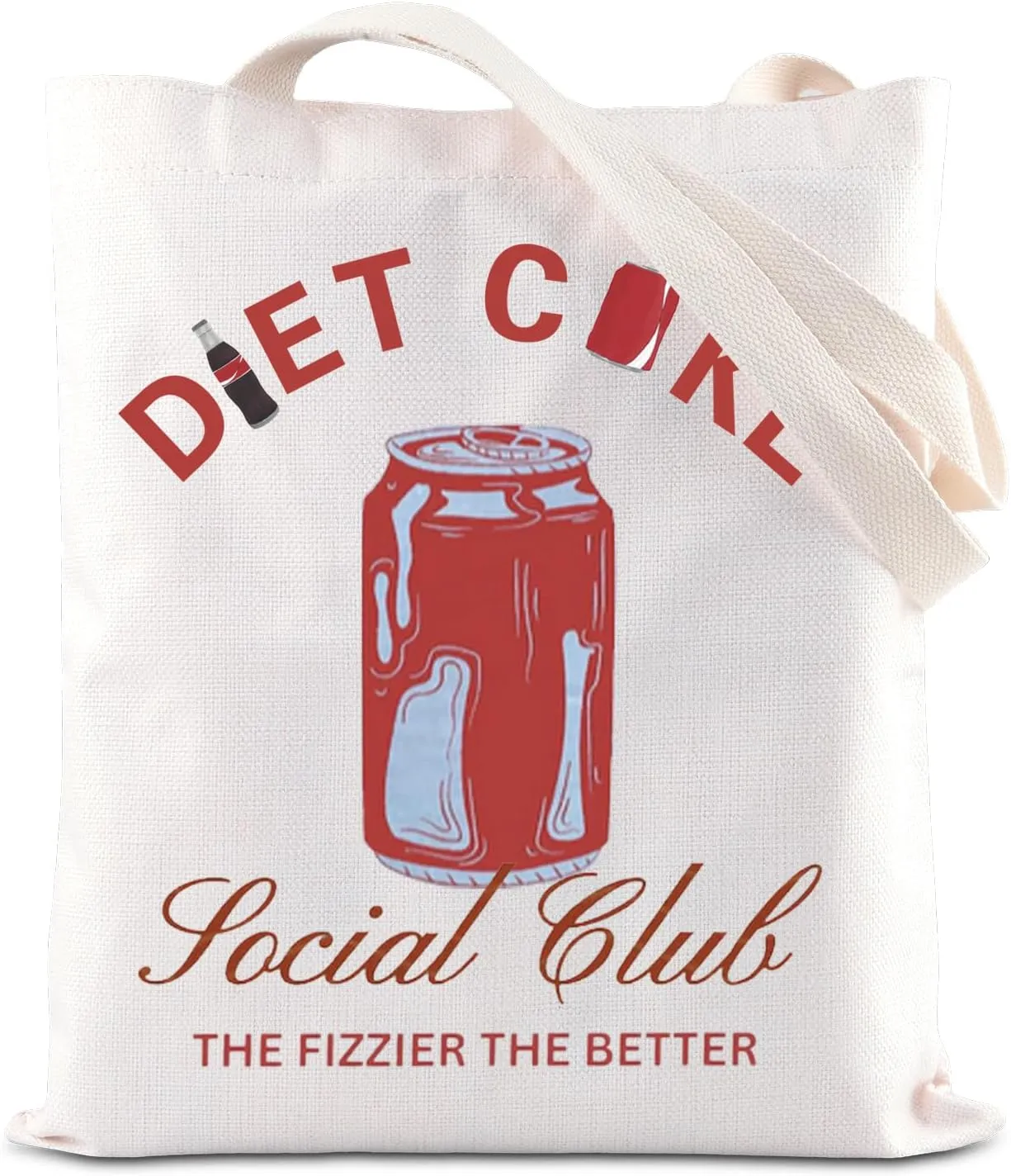 Fizzy Drink Social Club Tote - Bachelorette & Summer Trip Handbag