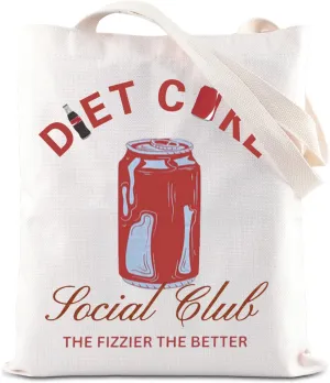 Fizzy Drink Social Club Tote - Bachelorette & Summer Trip Handbag