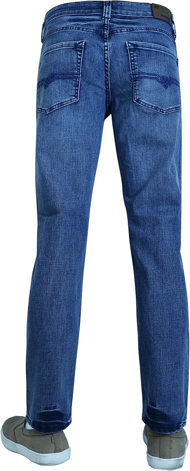 Flypaper Mens Slim Tapered Jeans