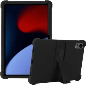 for TECLAST Tablet 12 inch Android 14 Tablets T60 Case Shockproof Soft Silicone with Kickstand Lightweight Kids Friendly Protective Shell TECLAST Tablet 12 inch Android 14 Tablets T60 - Black