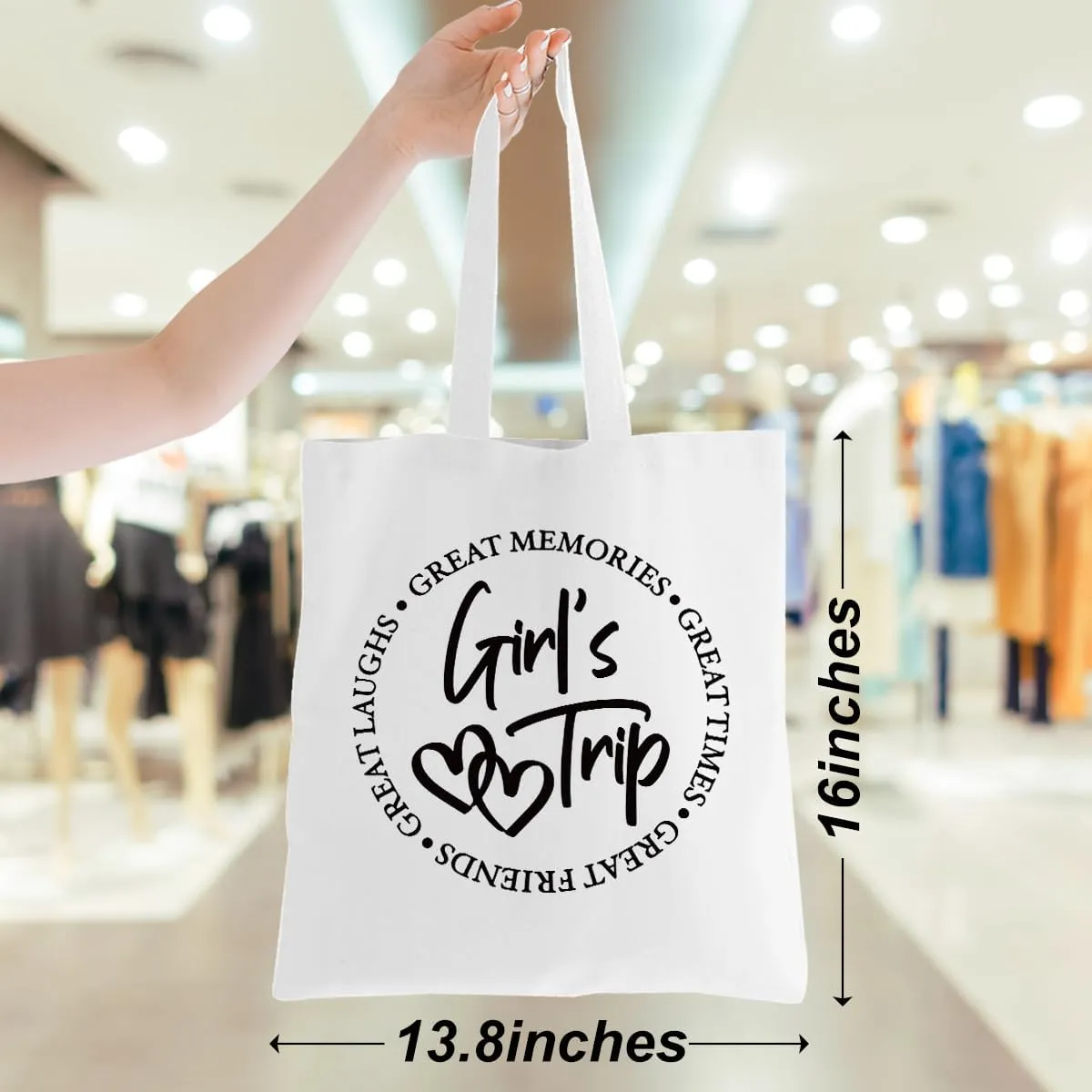 Friend Trip Gifts Favors 2025, Sister Weekend Gifts Tote Bag Goodie Gifts, Bestie Gifts Vacation Weekend Bag Friendship Gifts