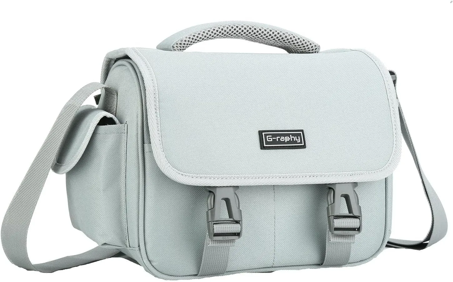 G-raphy Digital Camera Bag DSLR SLR Camera Bag Anti-theft Design Women Men for Cameras, Lenses, Cables, Photography Accessories