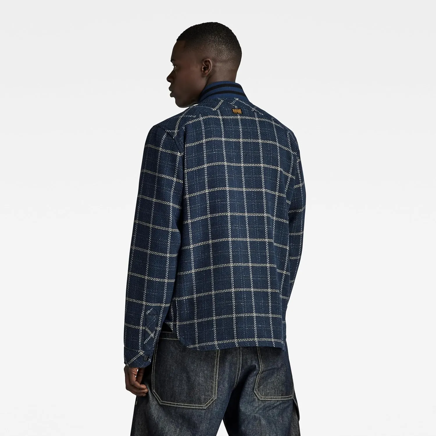 G-STAR Men's Bomber Collar Overshirt