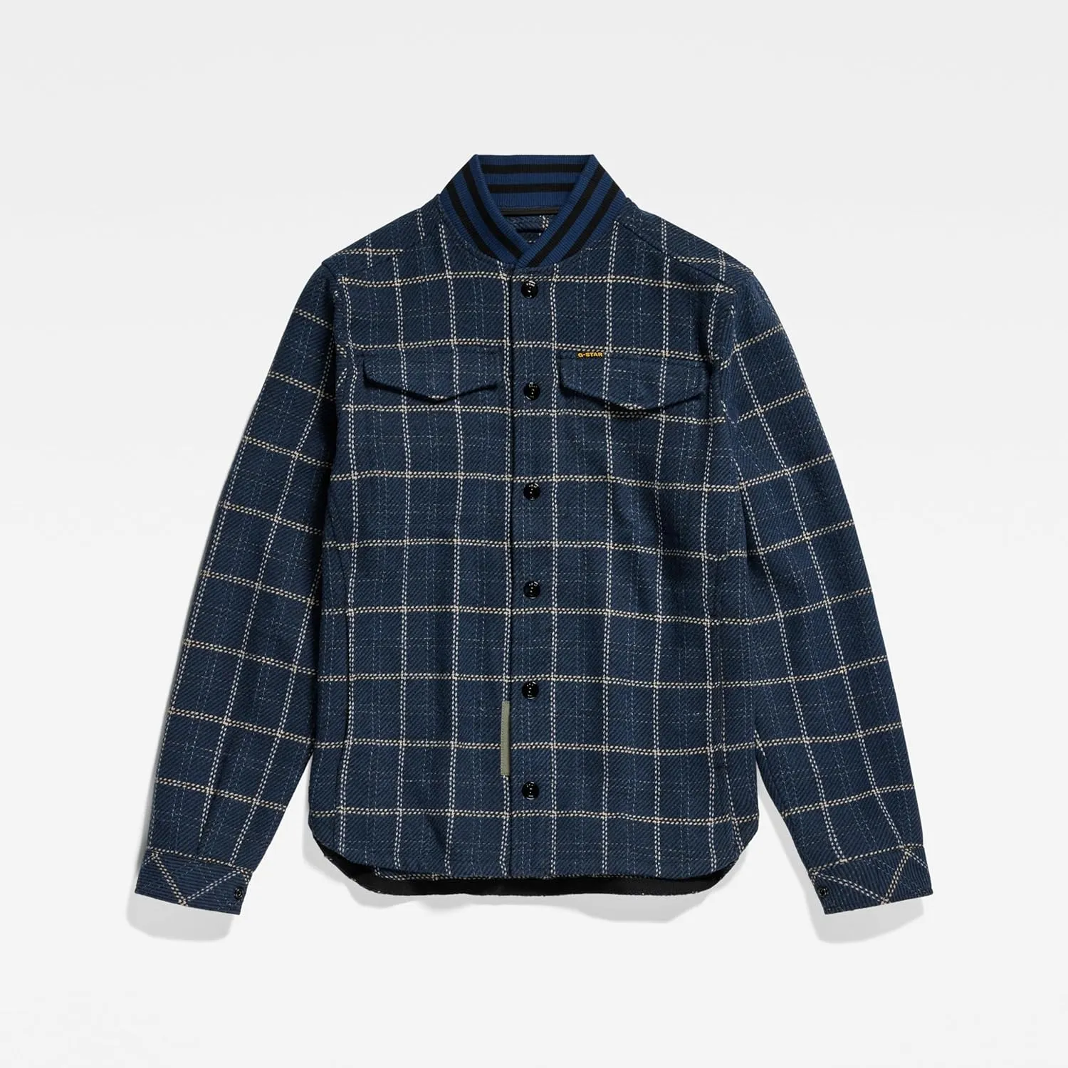 G-STAR Men's Bomber Collar Overshirt