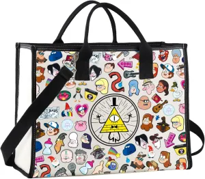 G2TUP Mystery Shack Tote Bag Mystic Eye Gift Mistery Shack Gifts Cmabel & Dipper & Cartoon Gifts