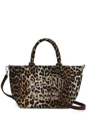 Ganni Small Organic Cotton Tote Bag