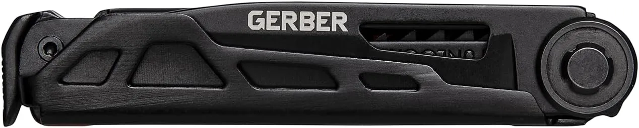 Gerber Gear Armbar Trade 8-in-1 Pocket Knife EDC Multitool with Blade, Pry Bar, and Hammer for Camping, Burnt Orange