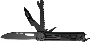 Gerber Gear Armbar Trade 8-in-1 Pocket Knife EDC Multitool with Blade, Pry Bar, and Hammer for Camping, Burnt Orange