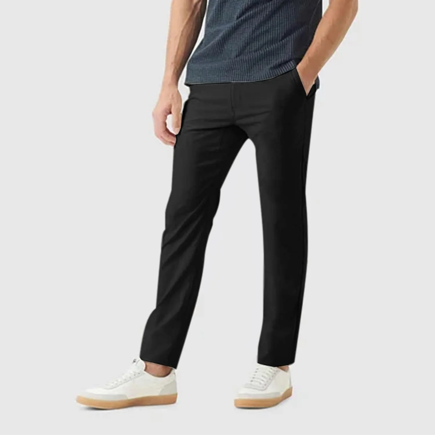 GIERIDUC Cargo Pants for Men Casual Pants Athletic Hiking Jogger Sweatpants Lightweight Drawstring Work Trousers with Pockets