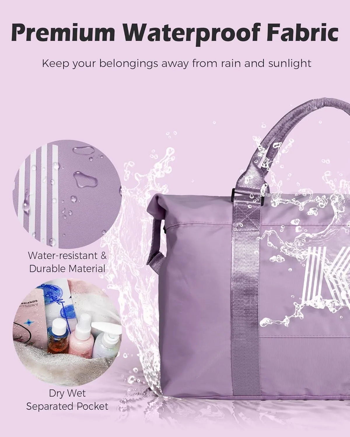 Gifts for Women, Initial Travel Duffel Bag, Sports Gym Bag, Personalized Weekender Bag with Shoulder Strap, Monogram Overnight Bag, Birthday Gifts Wife Gifts Bridal Shower Gifts (Letter E)