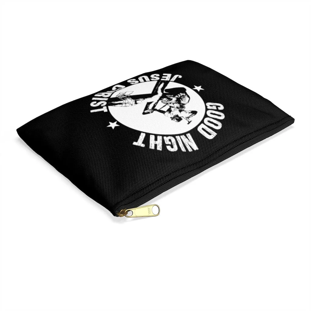 Good Night Jesus Christ Accessory Pouch