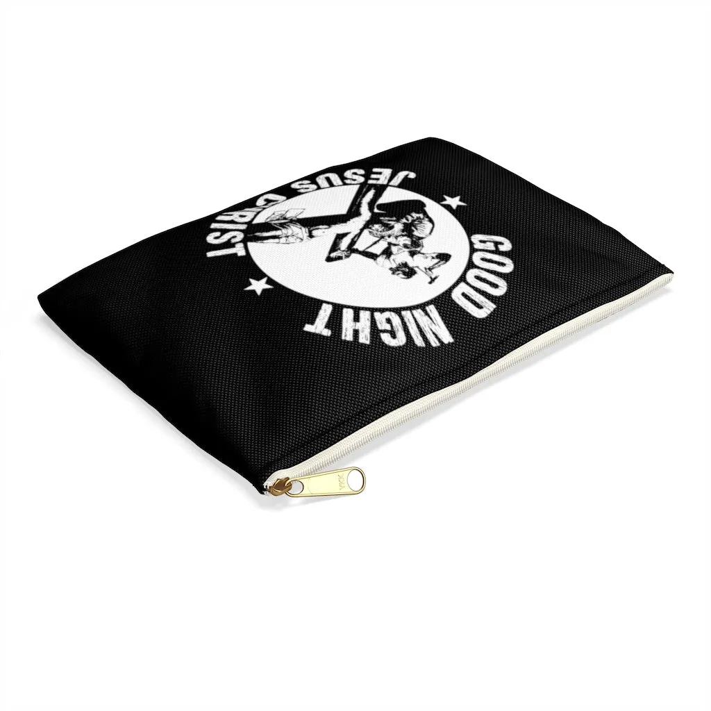 Good Night Jesus Christ Accessory Pouch