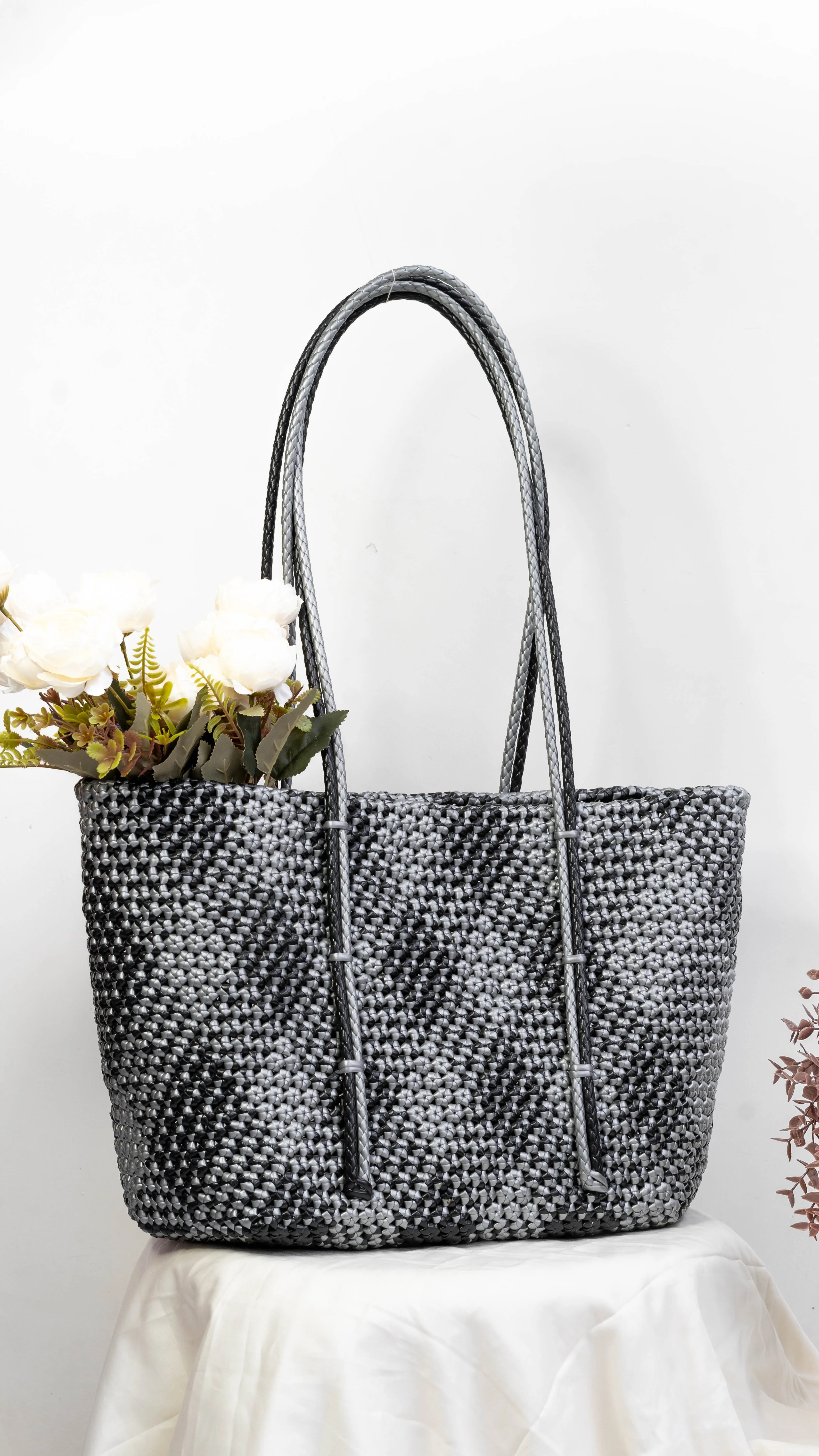 Grey & Black Large Size Baskets