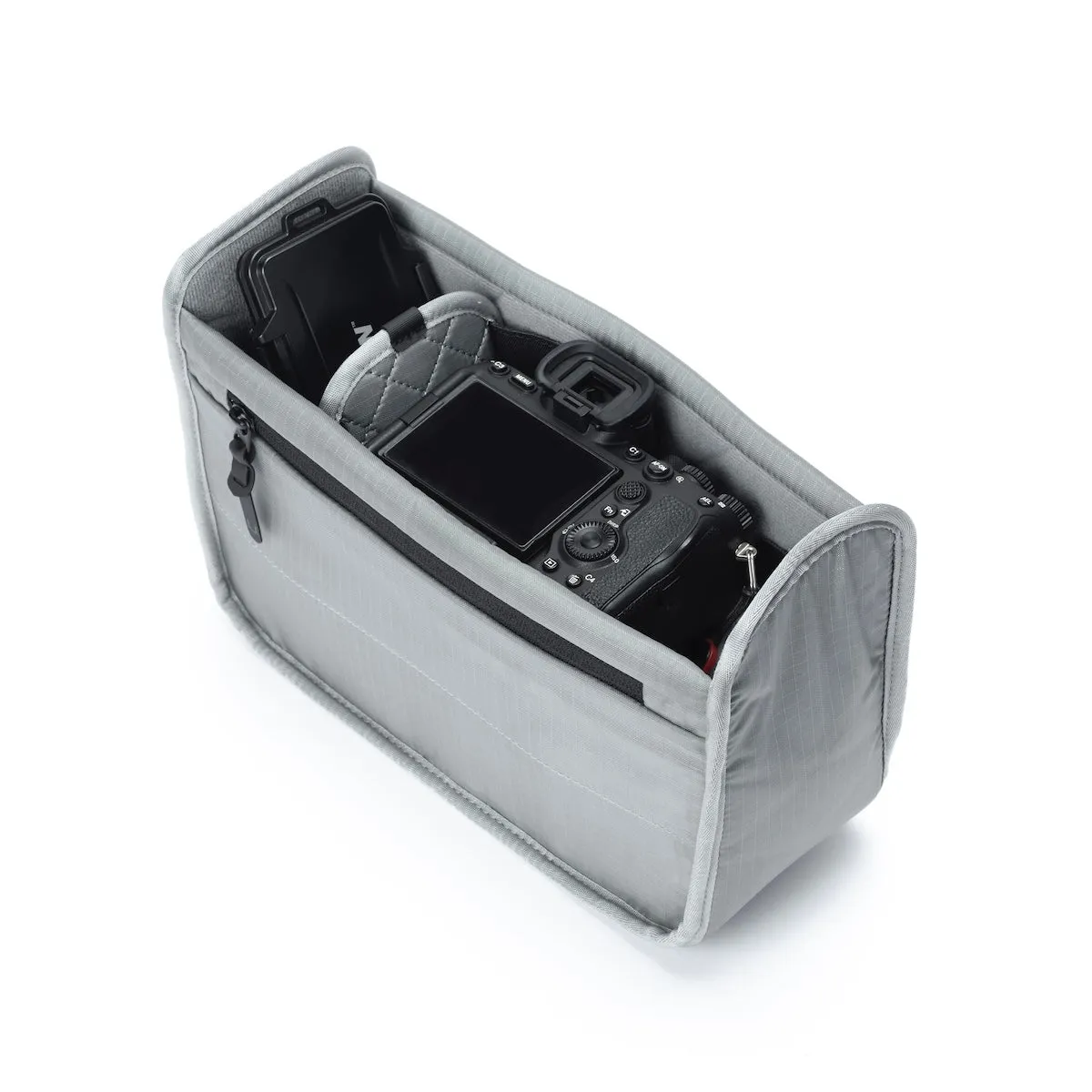 Grip Sling Camera Insert - Silver Matte