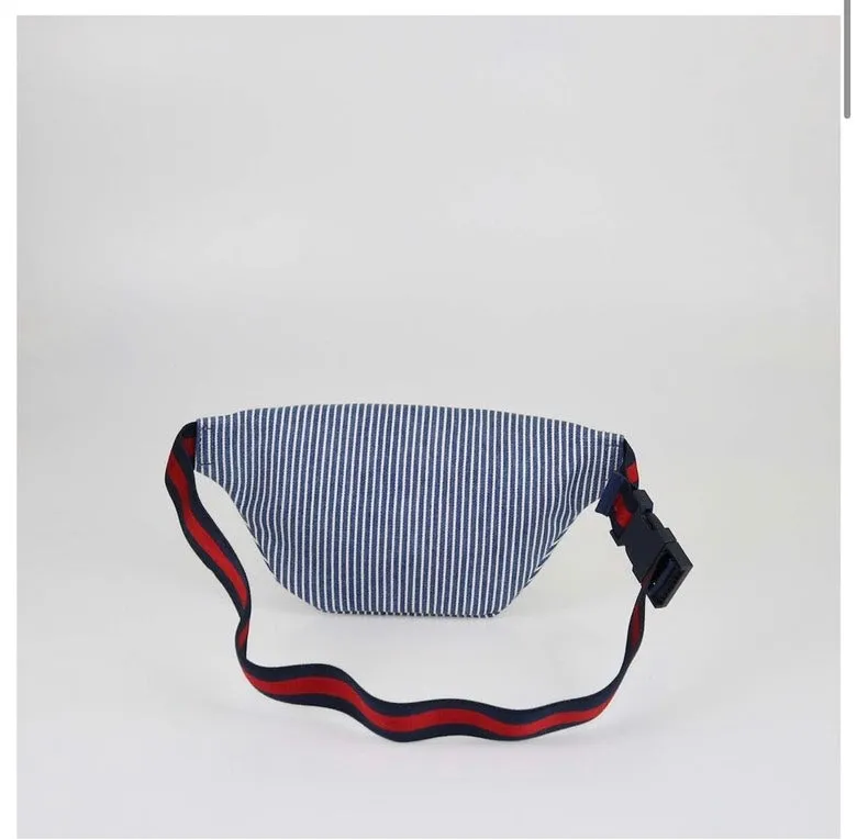 Gucci Oshkosh Bgosh Blue Striped Junior Belt Bag