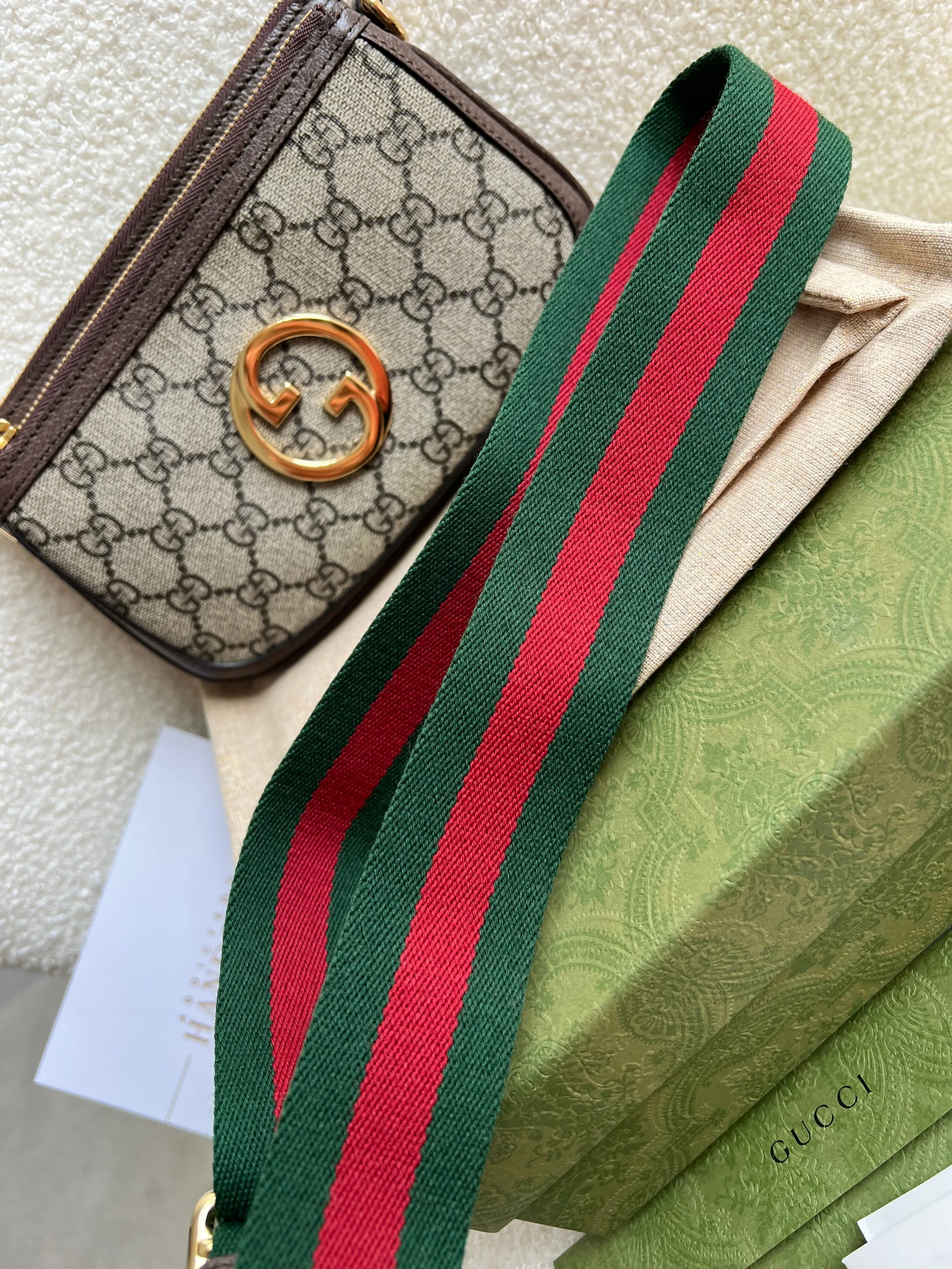 Gucci Supreme Blondie Shoulder Bag (RRP £1270)