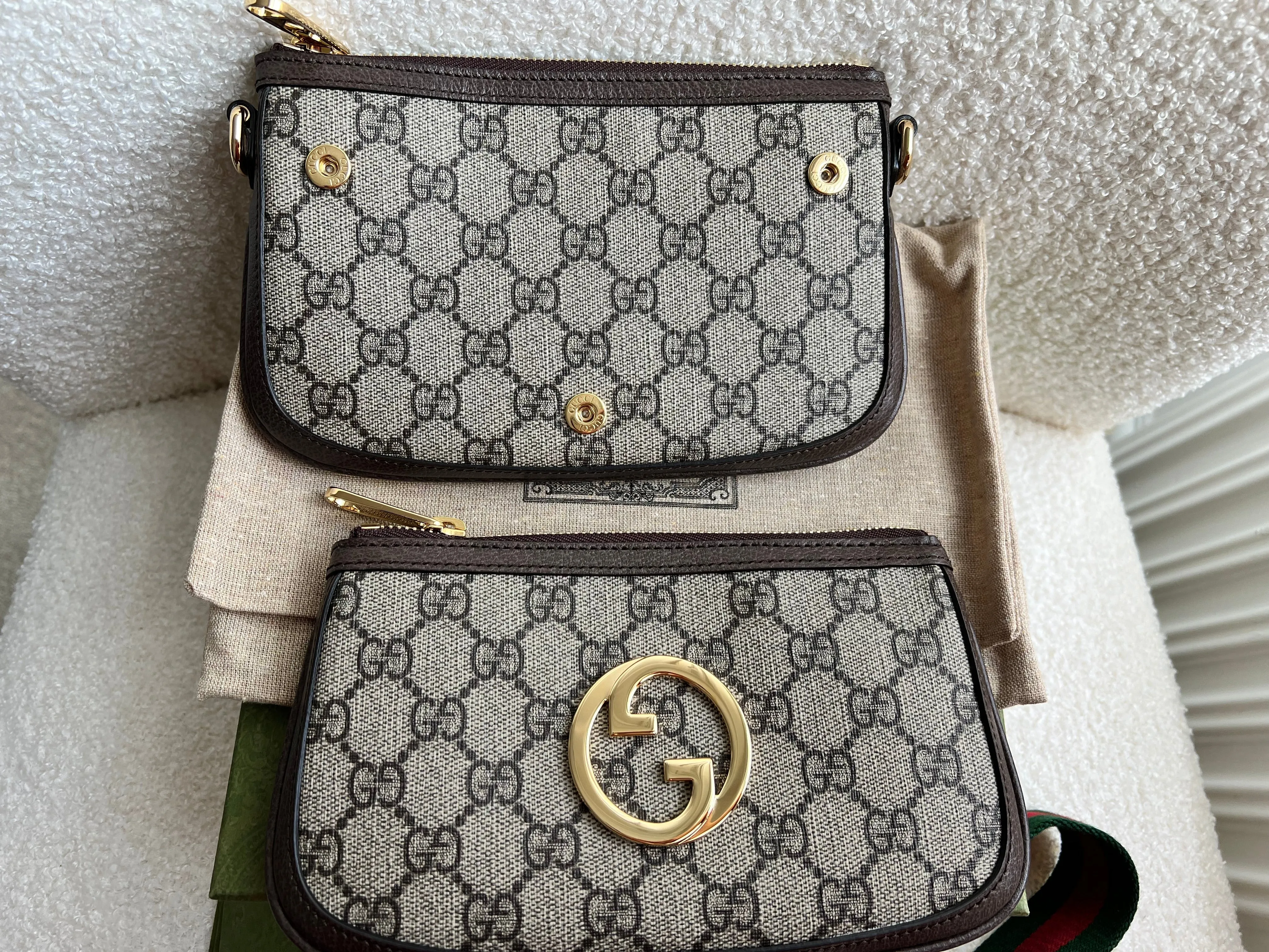 Gucci Supreme Blondie Shoulder Bag (RRP £1270)